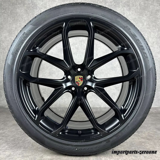 サマーセット ポルシェ マカン III 21インチ 純正 GT Design ホイール S GTS TOP 95B044668N　-1811