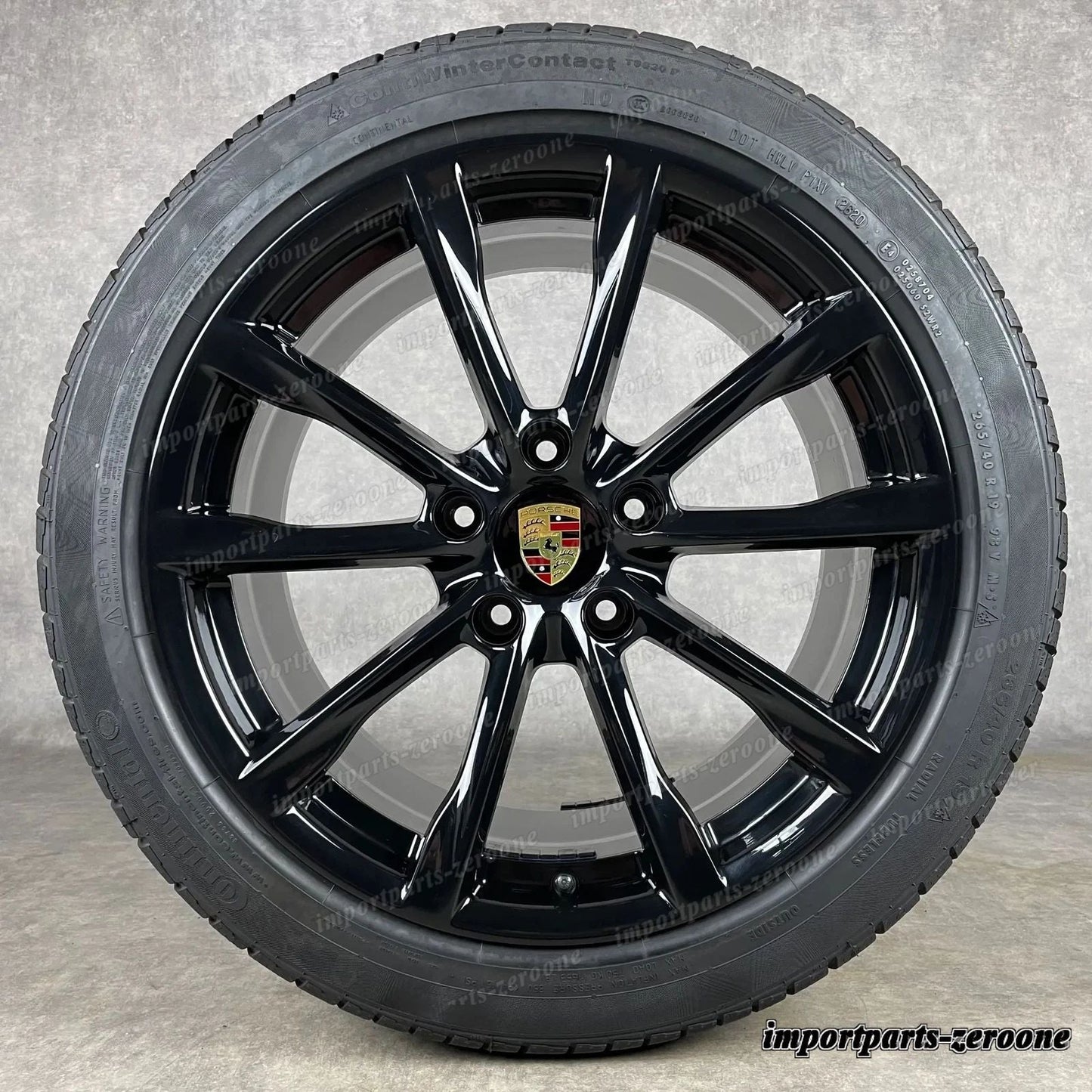 ウィンターセット ポルシェ 718 982 ボクスター/ケイマン 19インチ 純正 ボクスター S　-1814