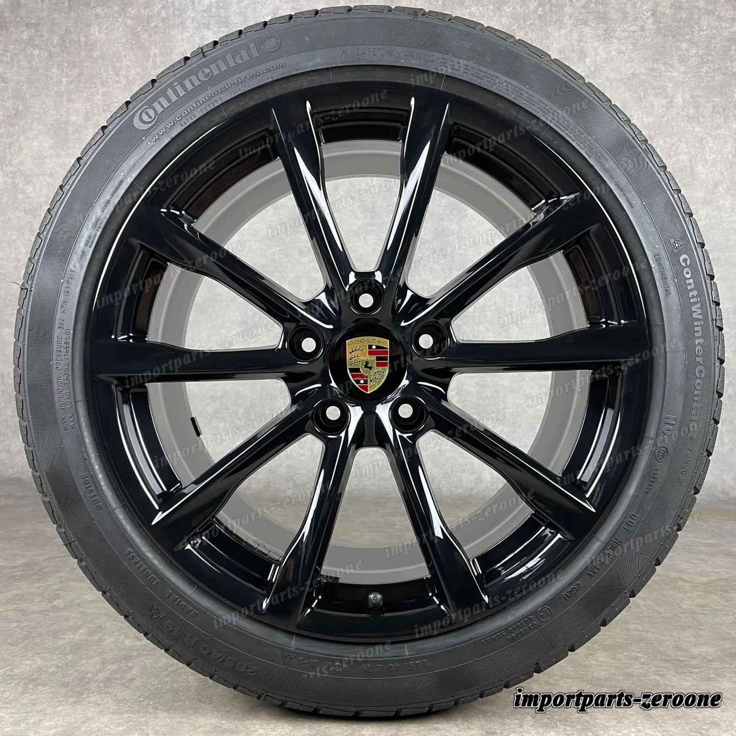 ウィンターセット ポルシェ 718 982 ボクスター/ケイマン 19インチ 純正 ボクスター S　-1814