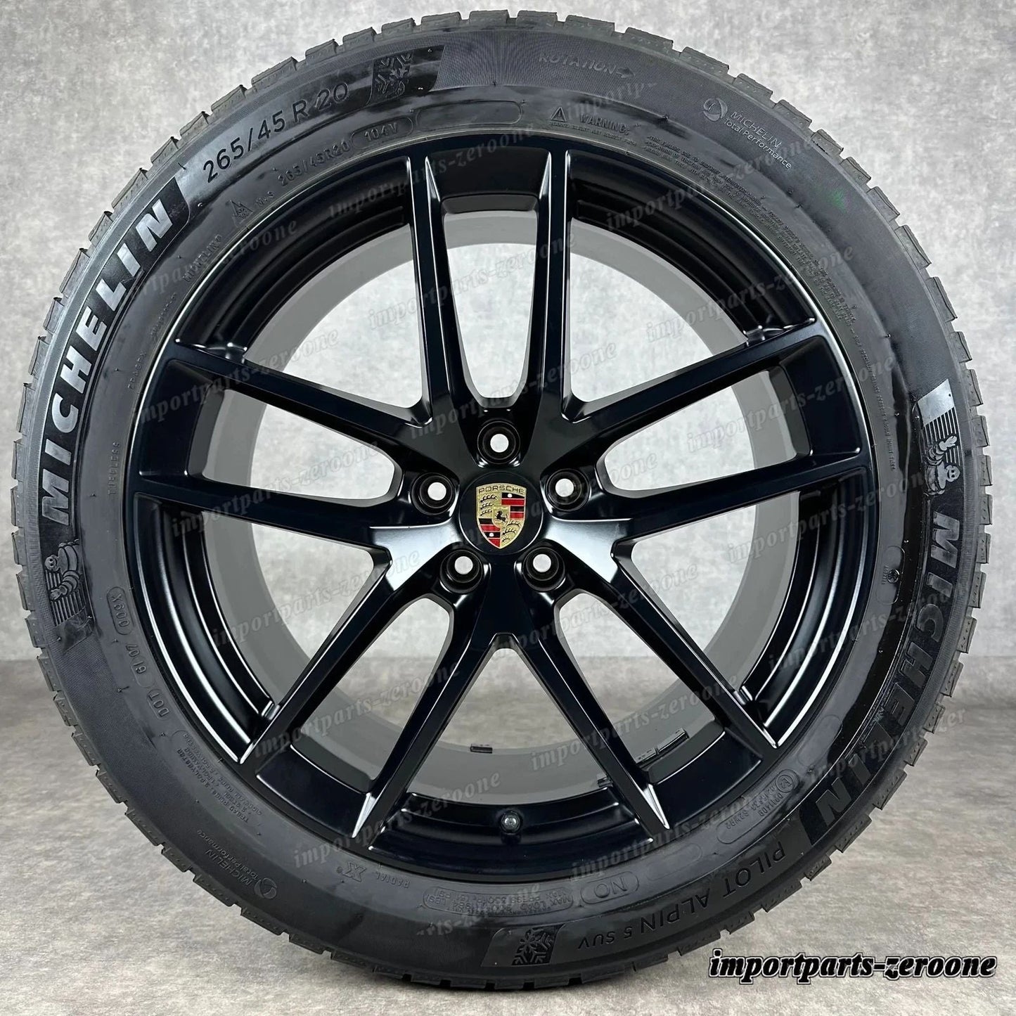 冬用 ポルシェ マカン III 20インチ S Rad 純正 ターボ GTS S T TOP 95B044650E　-1820