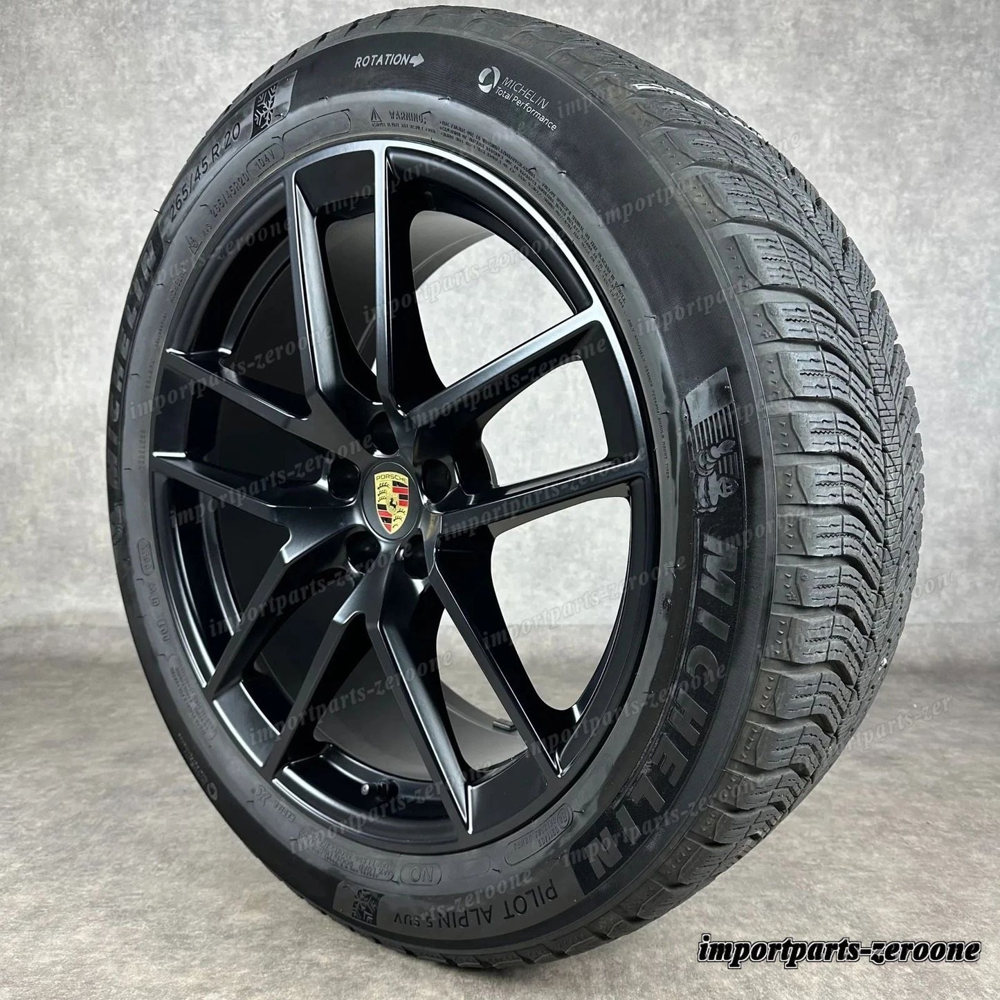 冬用 ポルシェ マカン III 20インチ S Rad 純正 ターボ GTS S T TOP 95B044650E　-1820