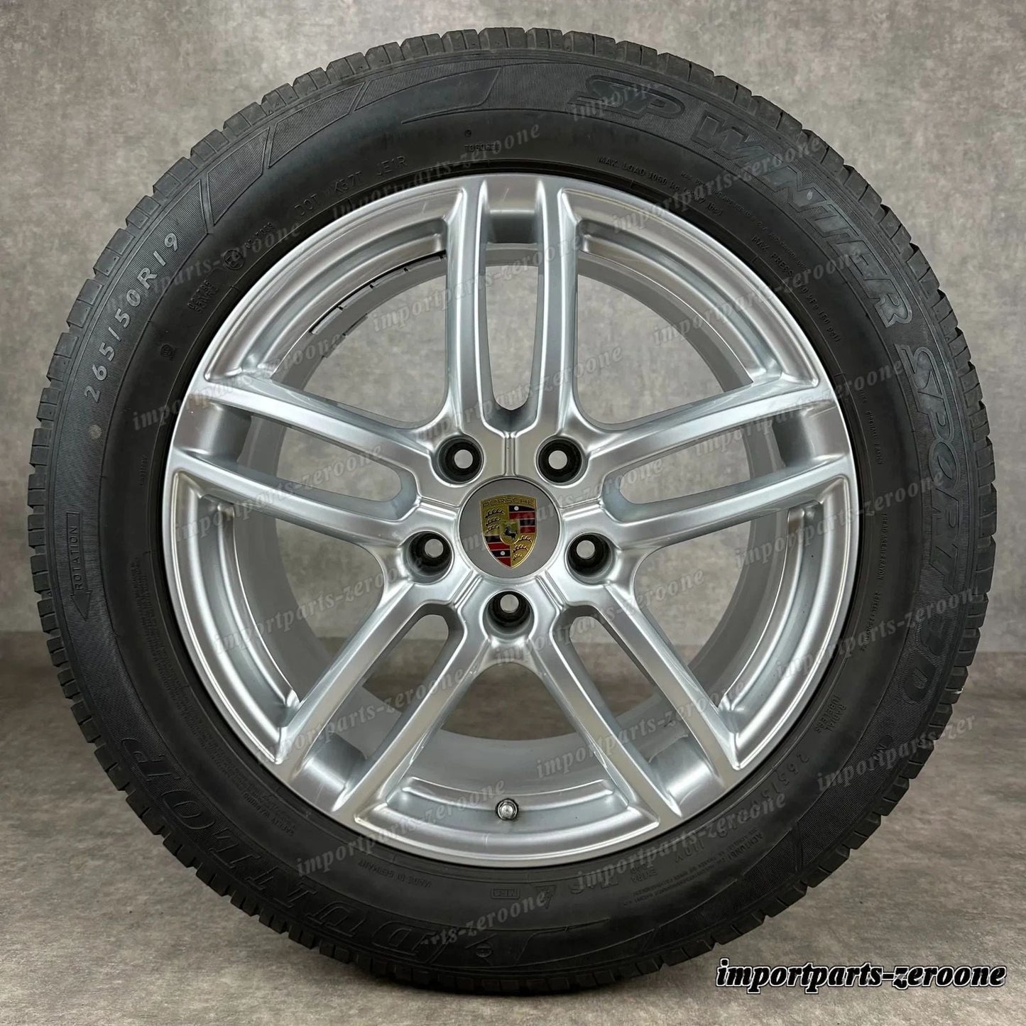 ホイール ウィンターセット ポルシェ カイエン E2 958 19 インチ 純正 ターボ Design Facelift 92A Top　-1824