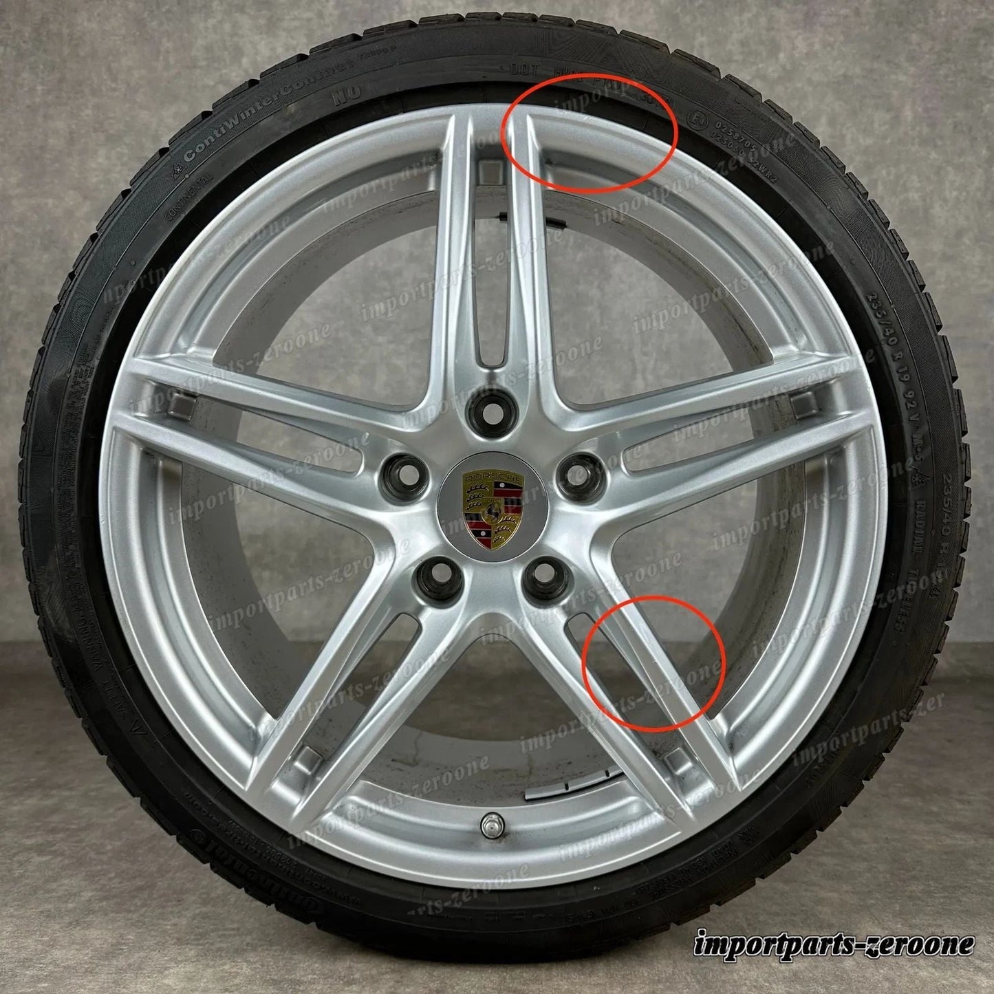 Cerchi Invernali ポルシェ 991.2 19インチ 純正e C2 2S カレラ S T IV　-1827