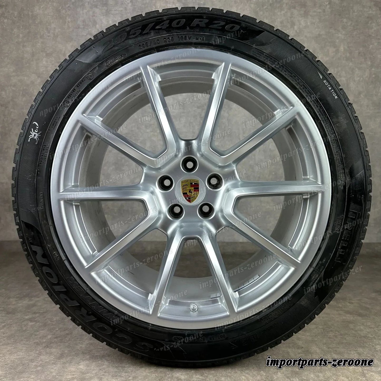 冬用 ポルシェ マカン 20インチ 純正 Sport Design S GTS ターボ ホイール TOP　-1840