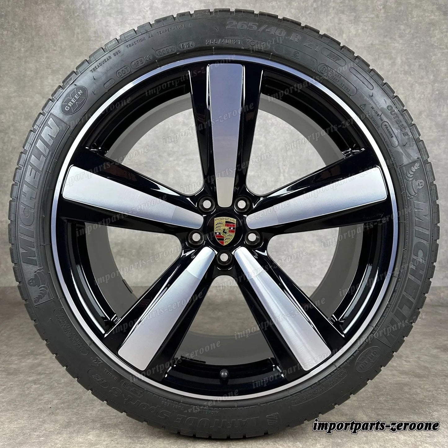 サマーセット ポルシェ マカン III 純正 21インチ Design Exclusif ホイール GTS 95B TOP　-1841
