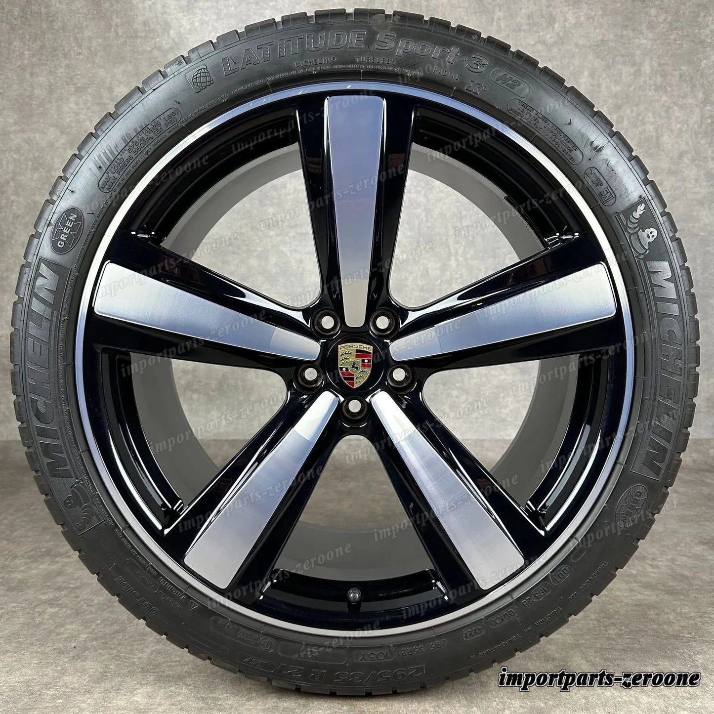 サマーセット ポルシェ マカン III 純正 21インチ Design Exclusif ホイール GTS 95B TOP　-1841