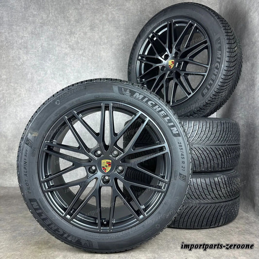 冬用 ポルシェ カイエン E3-II 21インチ 純正 RS Spyder ホイール S E-Hybrid ターボ　-1842