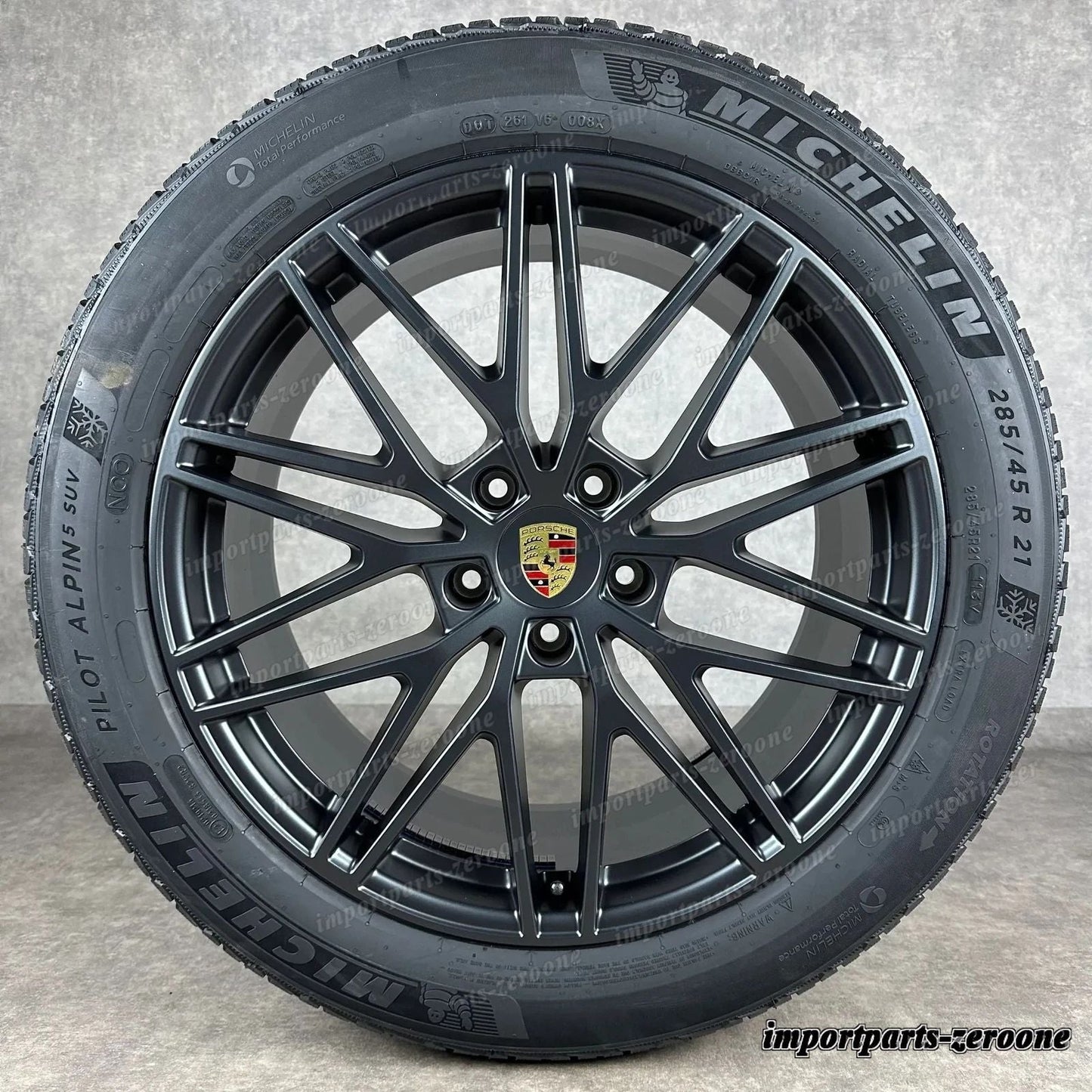 冬用 ポルシェ カイエン E3-II 21インチ 純正 RS Spyder ホイール S E-Hybrid ターボ　-1842