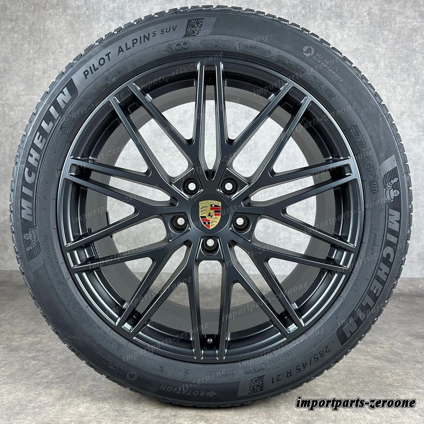 冬用 ポルシェ カイエン E3-II 21インチ 純正 RS Spyder ホイール S E-Hybrid ターボ　-1842