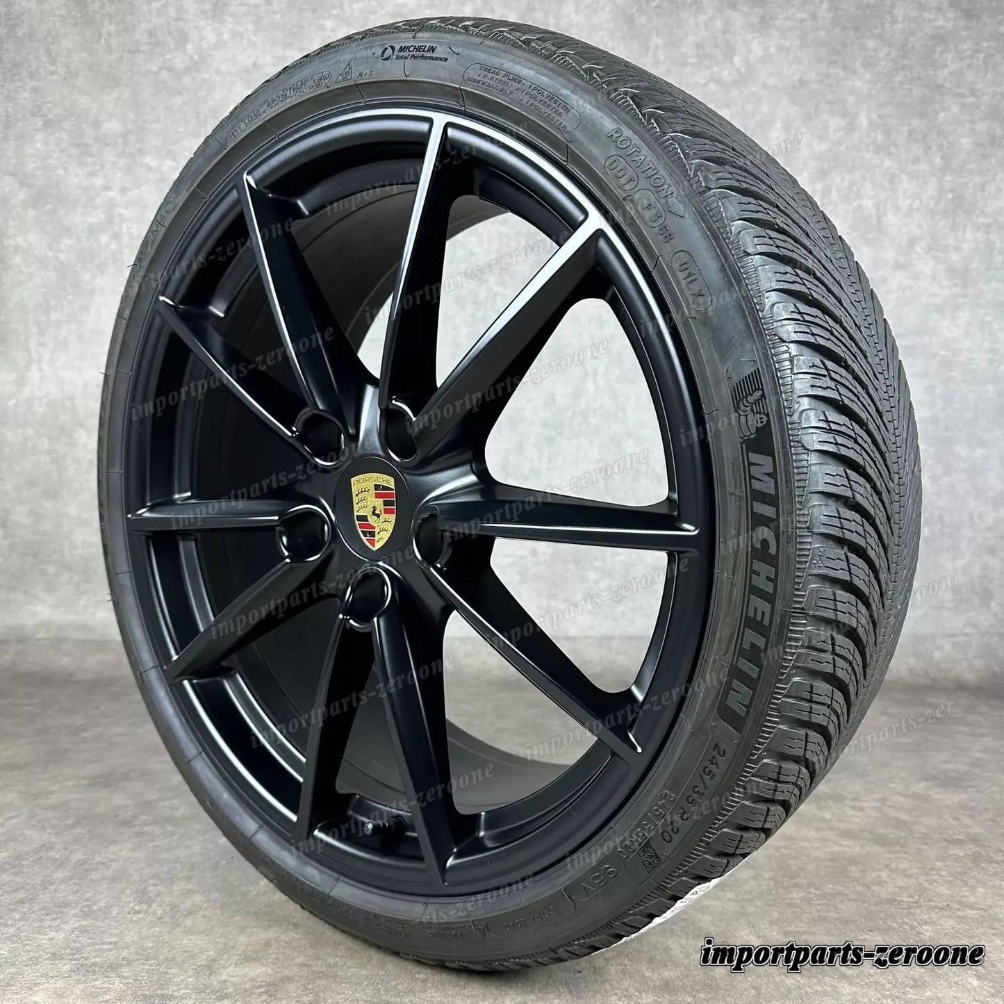 PORSCHE 992 WINTERRaDER 20/21 ZOLL カレラ S C4 4S Targa GTS ホイール 992044601C　-1846