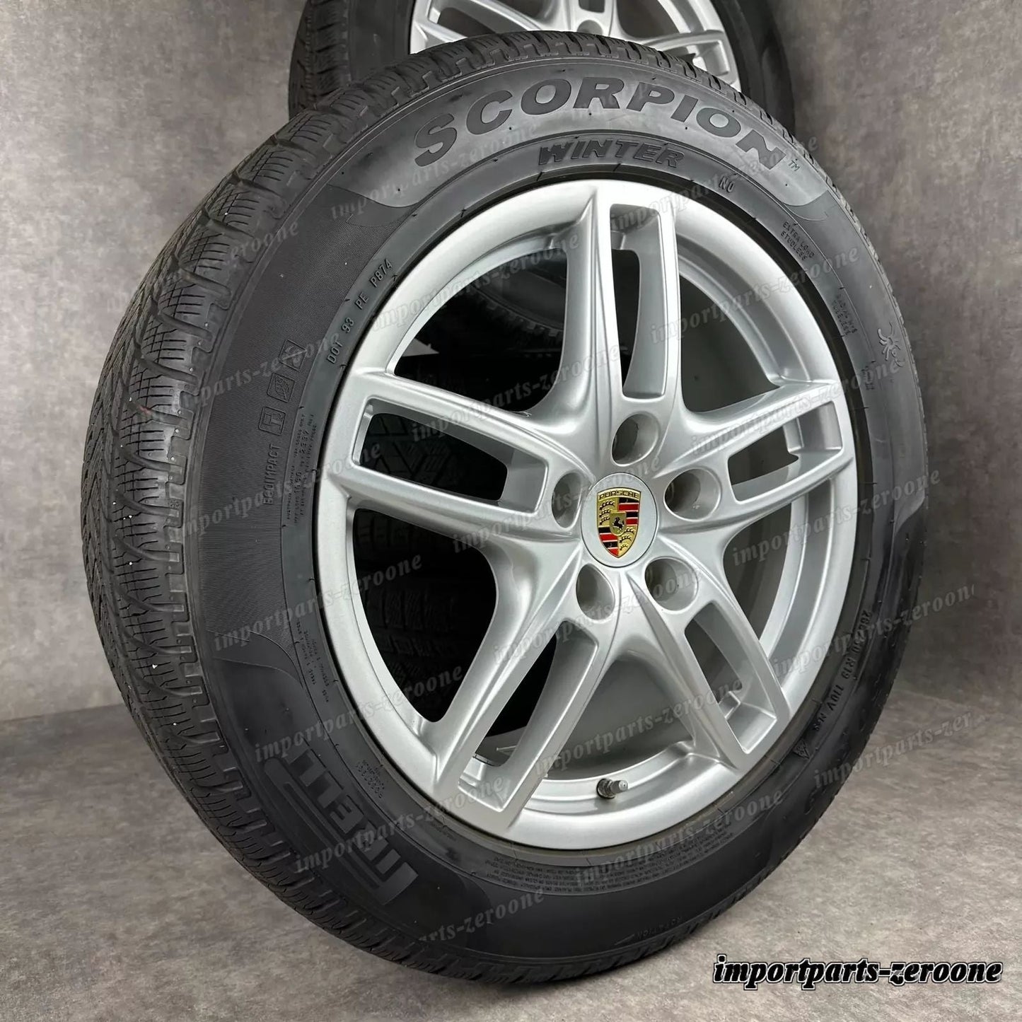 Ruote Invernali ポルシェ カイエン 958 E2 19 インチ 純正e ターボ III S GTS 7P5601025A　-1847