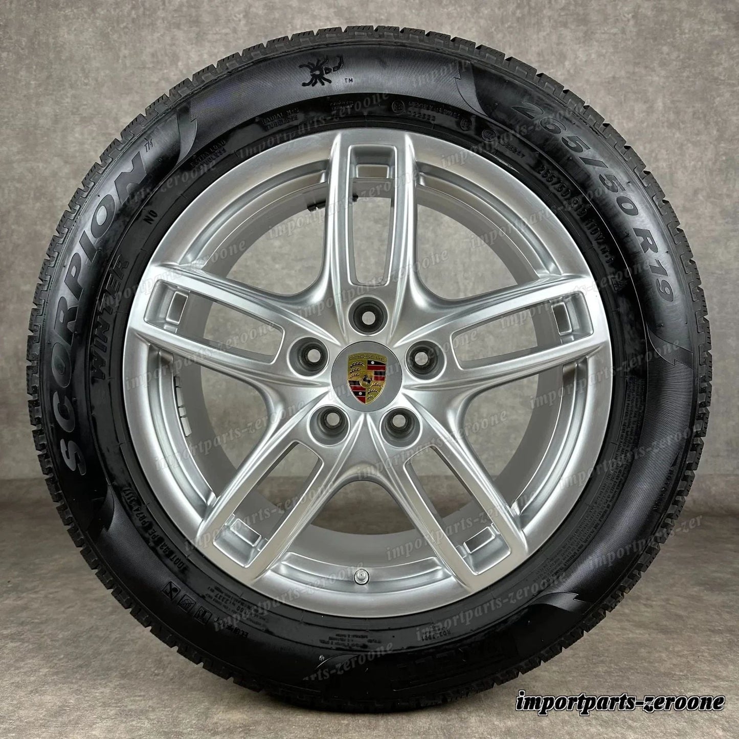 Ruote Invernali ポルシェ カイエン 958 E2 19 インチ 純正e ターボ III S GTS 7P5601025A　-1847