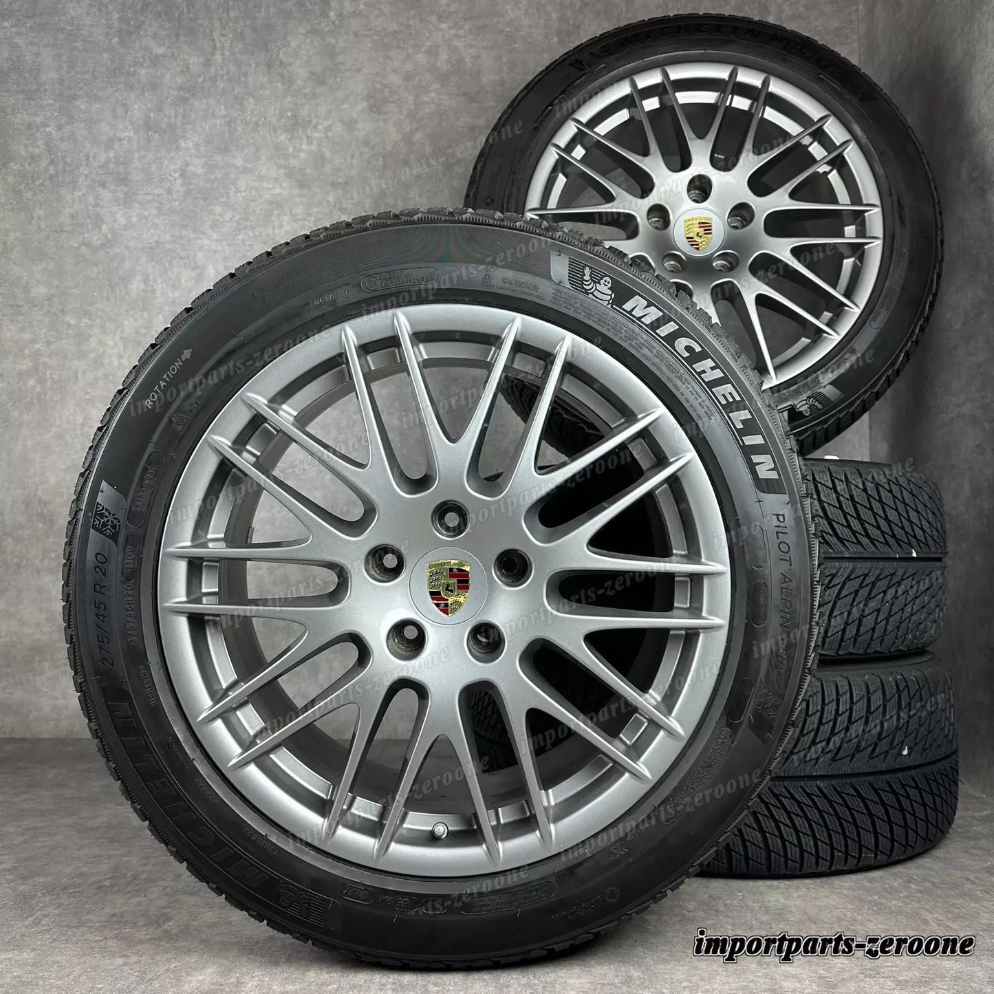 Cerchi Invernali ポルシェ カイエン E2 958 20インチ 純正i RS Spyder ターボ S GTS 92A　-1849