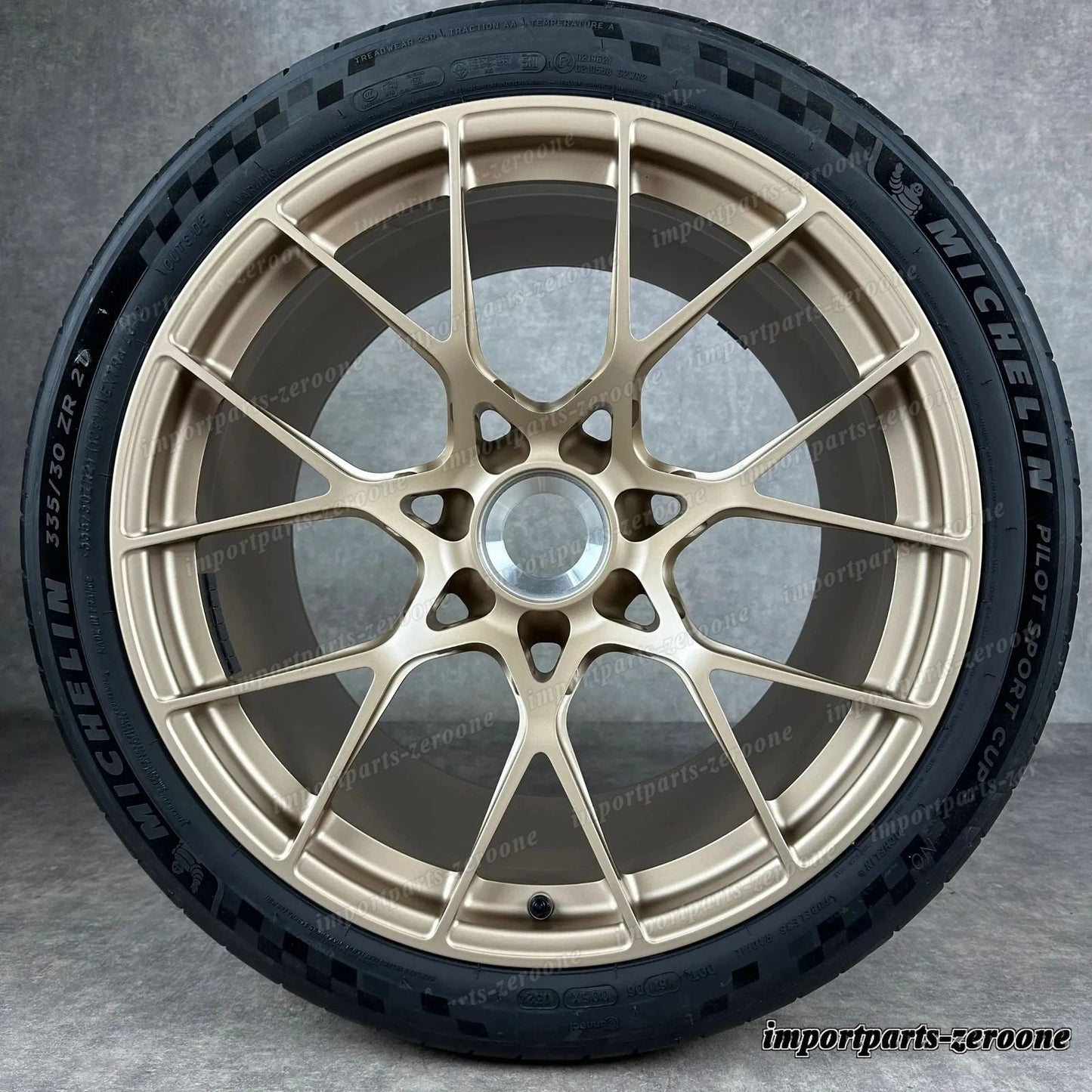 Ruedas de Verano ポルシェ 992 GT3 Rs ホイール 20/21インチ ネオダイム 純正 Zv　-1864