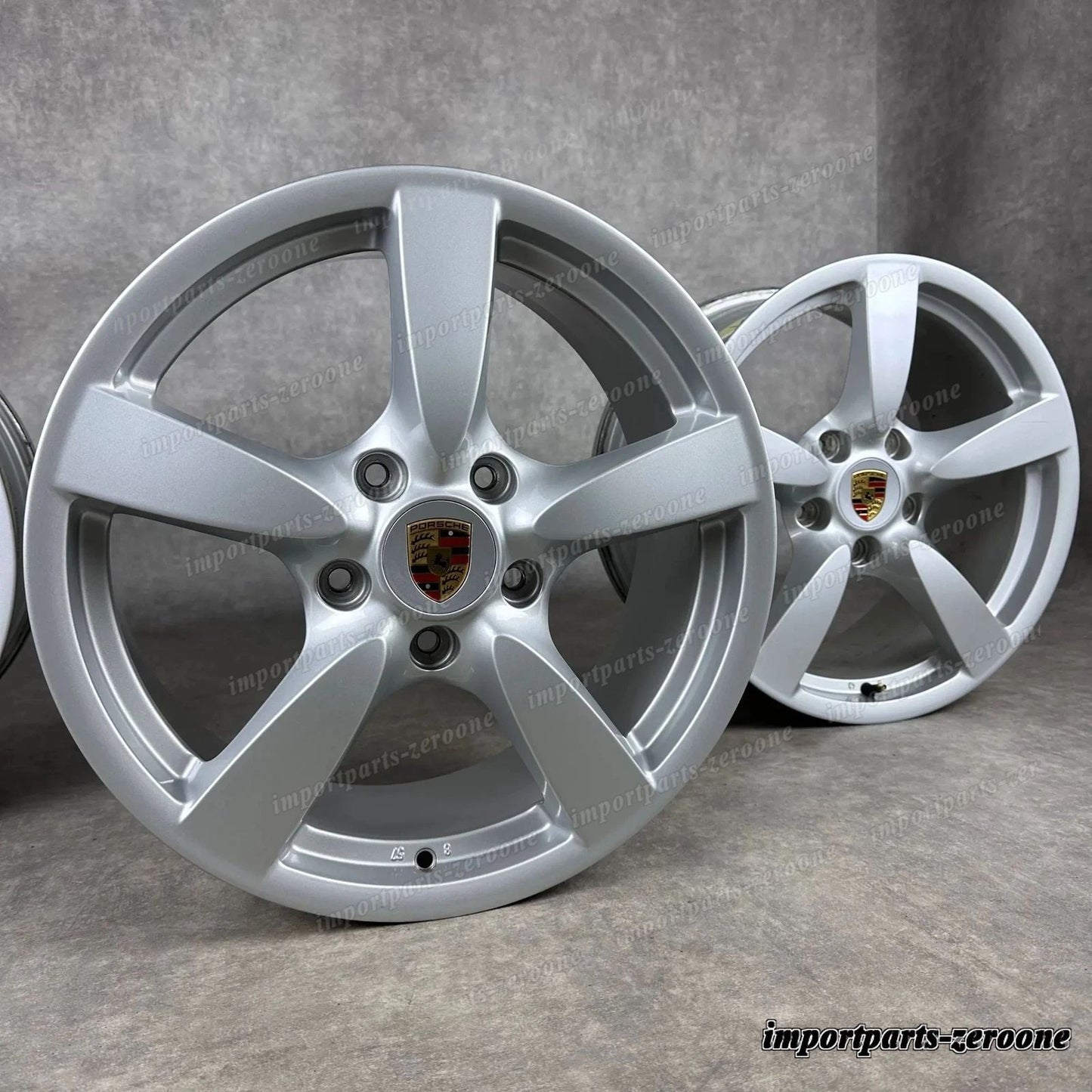 純正 ポルシェ ボクスター/ケイマン 987 18 インチ ケイマン S Roue ホイール 98736213601　-1865