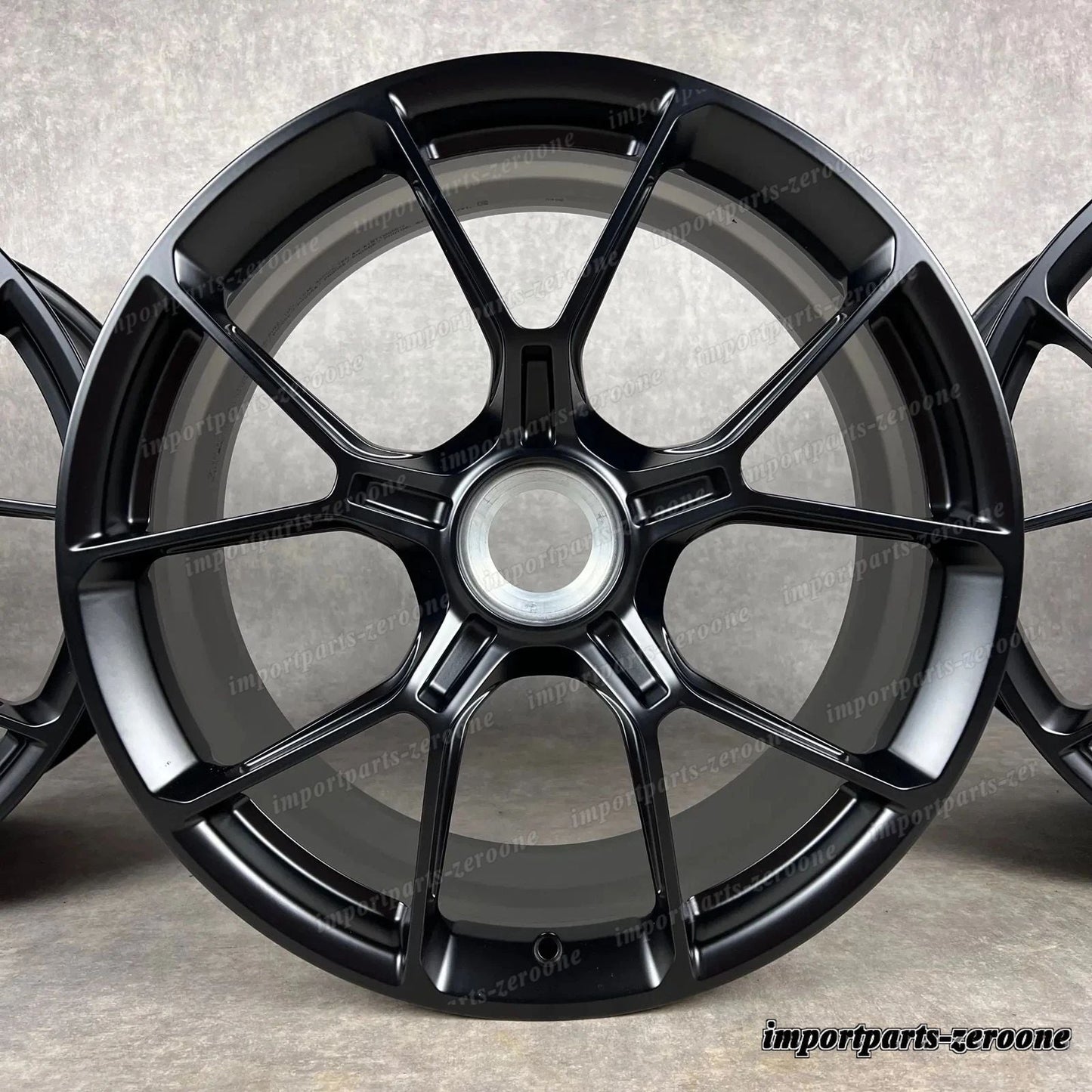 ポルシェ 992 GT3 ホイール 20/21インチ Touring ブラック 992044680CA 純正 ZV 新品　-1869