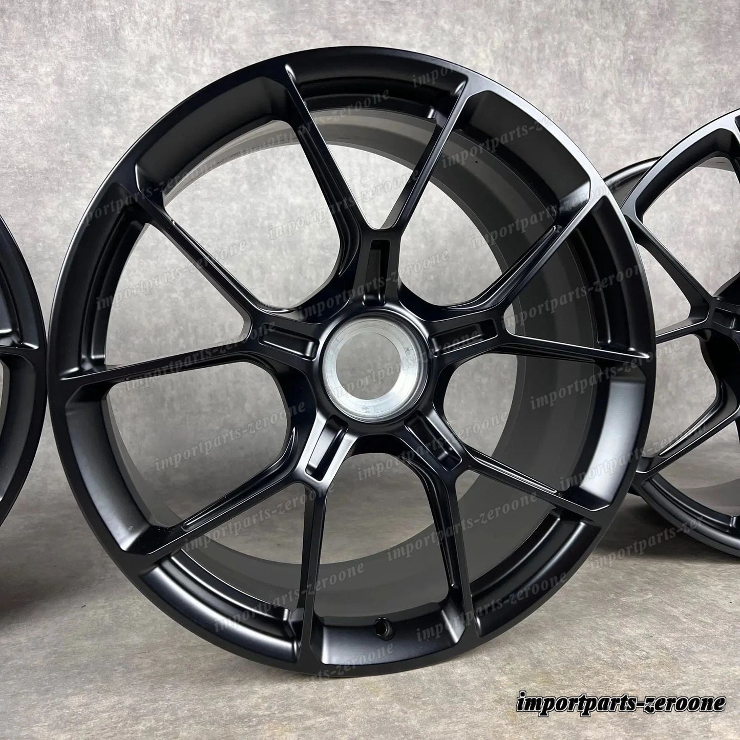 ポルシェ 992 GT3 ホイール 20/21インチ Touring ブラック 992044680CA 純正 ZV 新品　-1869