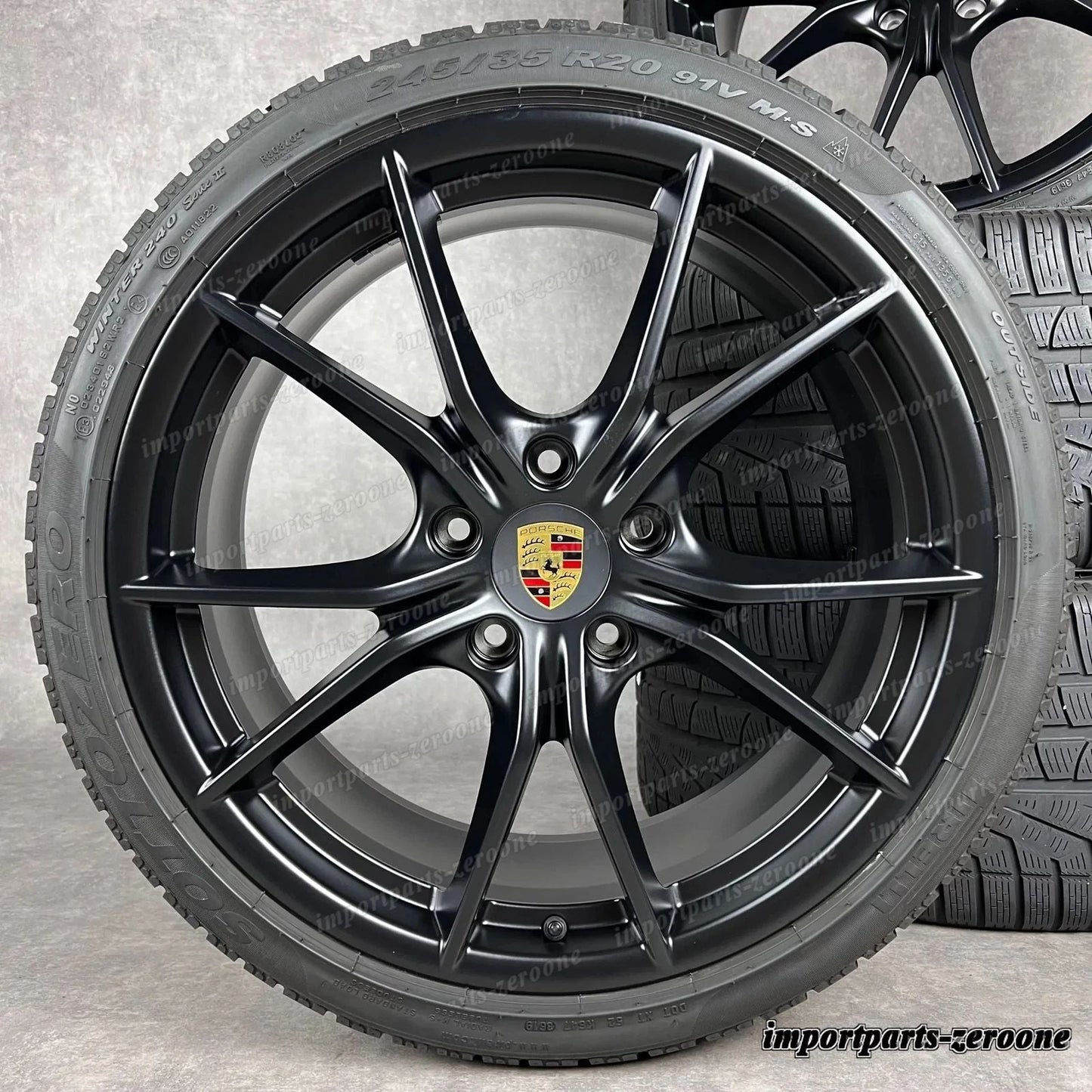Invernali ポルシェ 991.2 20 インチ 純正e カレラ Siv Cerchioni C4 4S Targa GTS　-1873