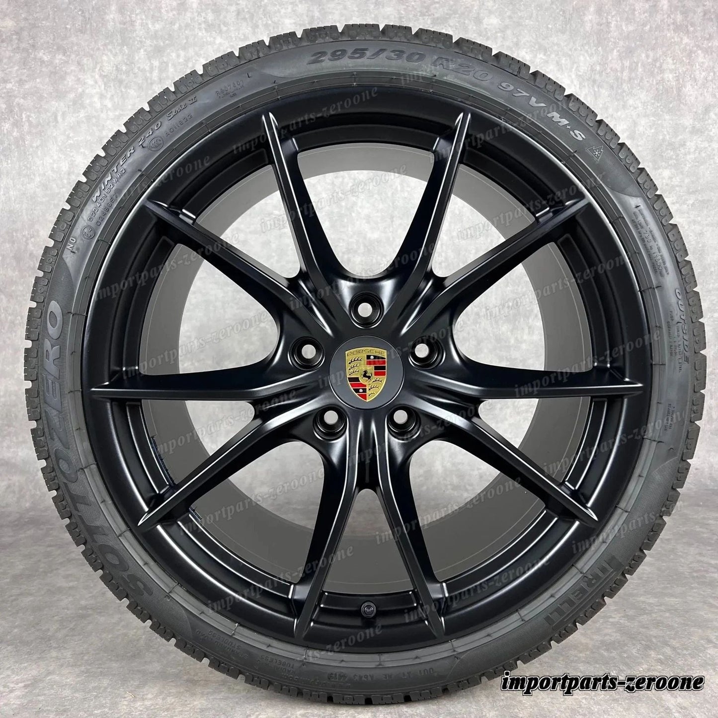 Invernali ポルシェ 991.2 20 インチ 純正e カレラ Siv Cerchioni C4 4S Targa GTS　-1873