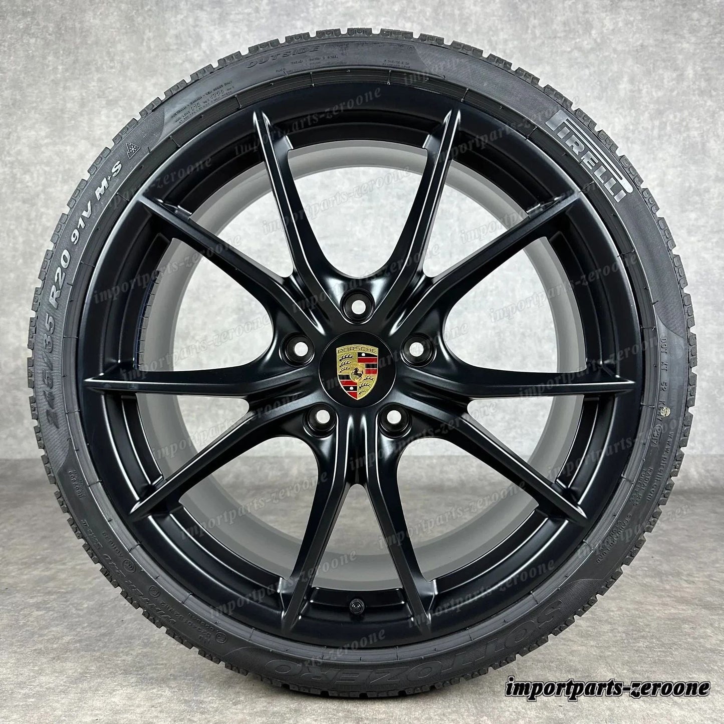 Invernali ポルシェ 991.2 20 インチ 純正e カレラ Siv Cerchioni C4 4S Targa GTS　-1873
