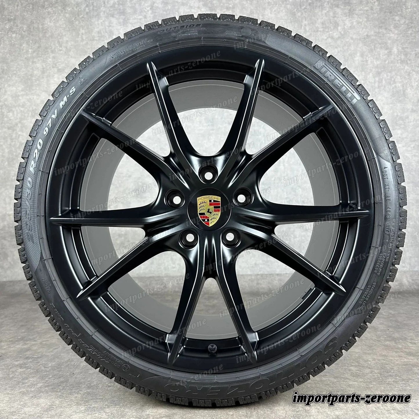 Invernali ポルシェ 991.2 20 インチ 純正e カレラ Siv Cerchioni C4 4S Targa GTS　-1873