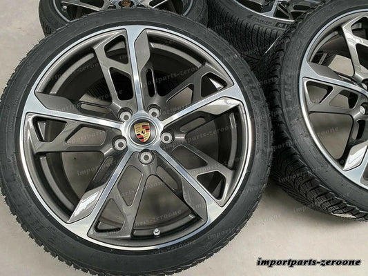 21 インチ 純正e ポルシェ タイカン Cross Turismo 4S ターボ S Ruote Invernali　-1880