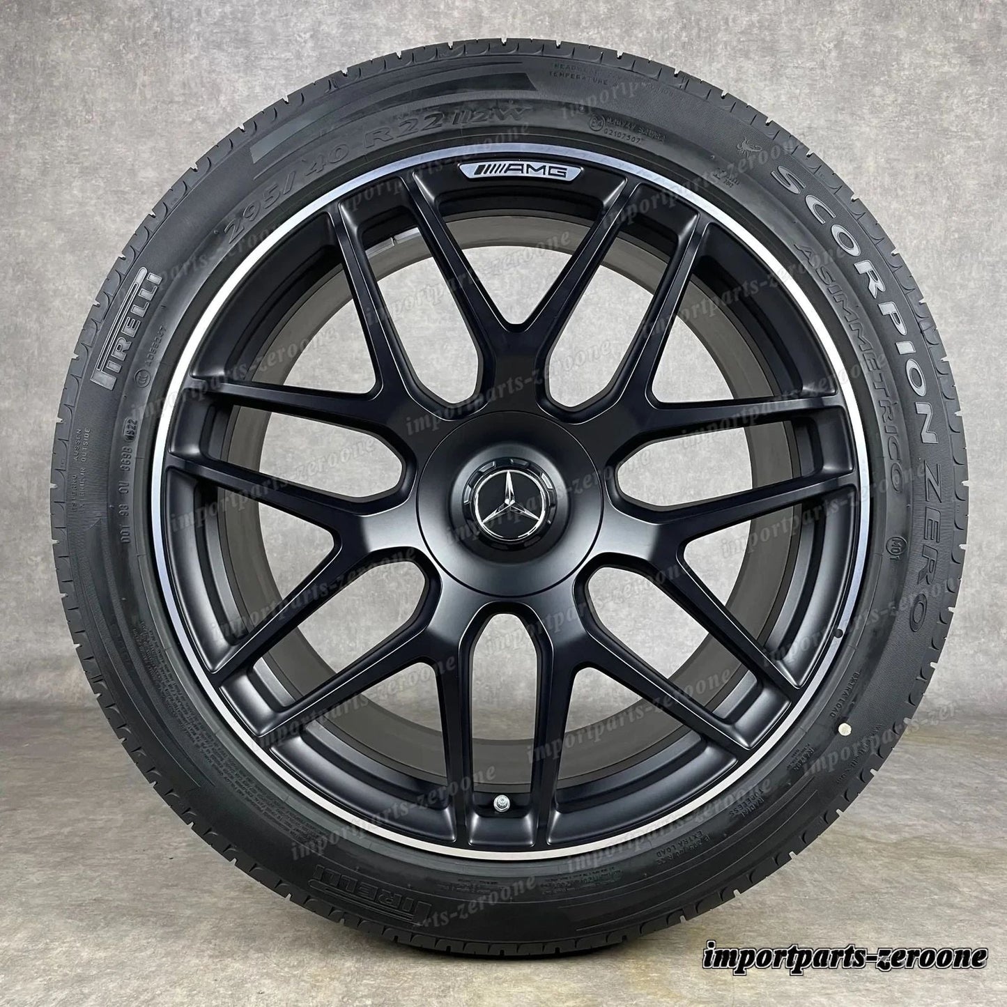 純正e メルセデスベンツ G63 AMG Cerchioni 10x22 インチ ET36 A4634012000-7X71 G W463 Nuovo　-1884