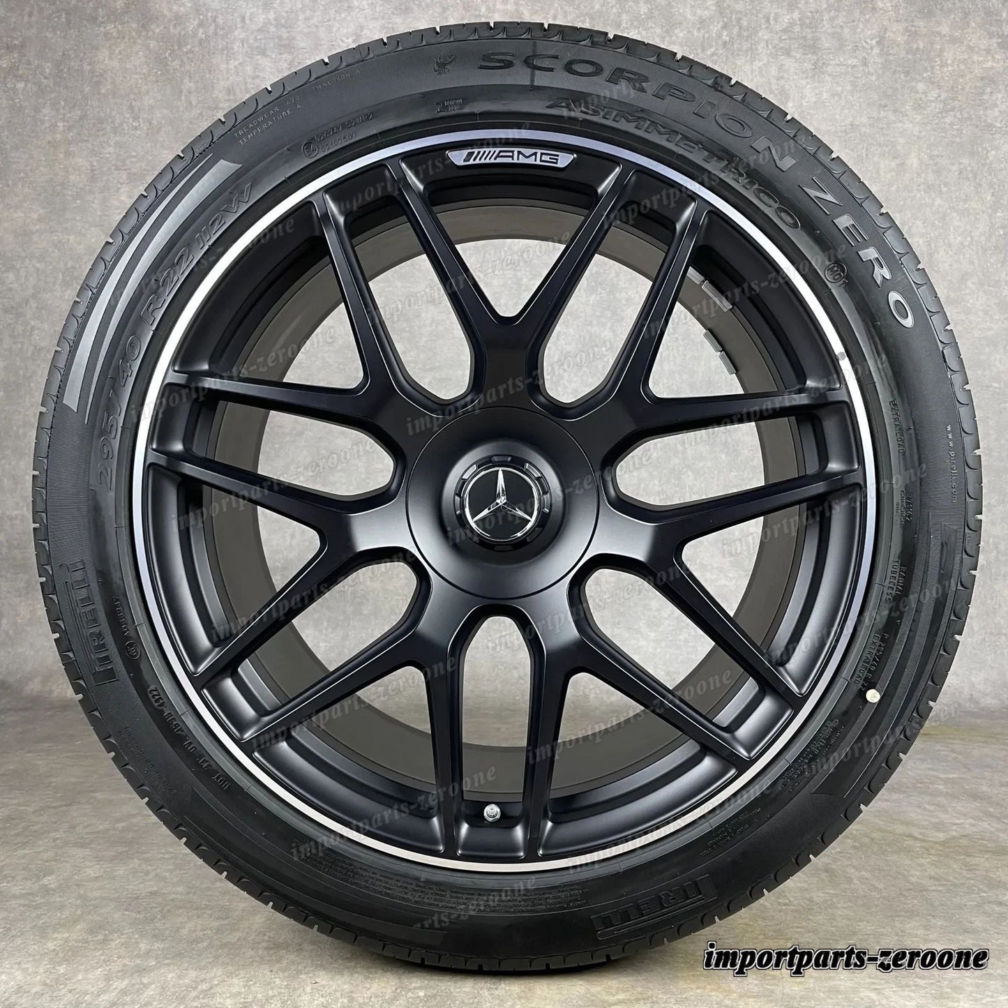 純正e メルセデスベンツ G63 AMG Cerchioni 10x22 インチ ET36 A4634012000-7X71 G W463 Nuovo　-1884