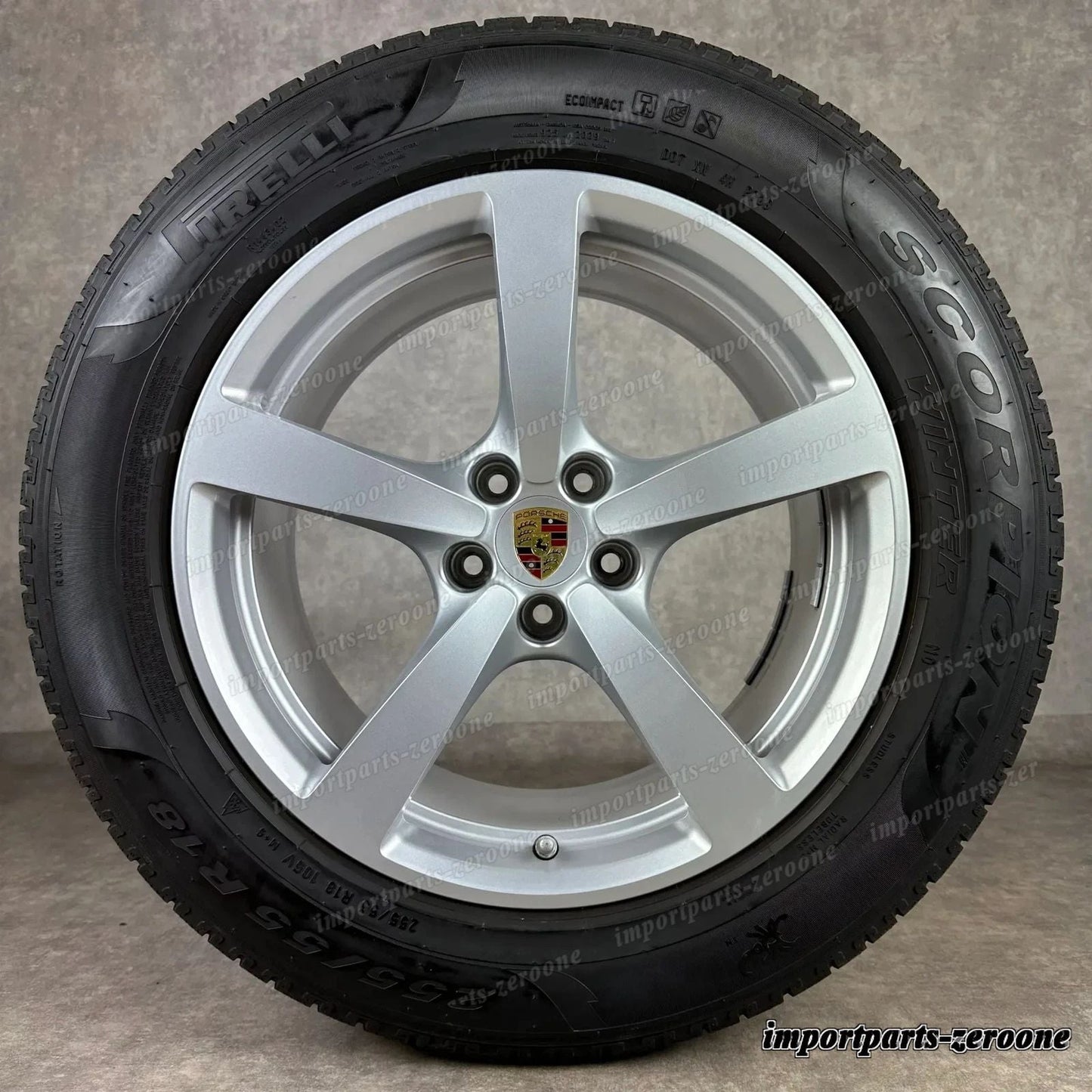 冬用 ポルシェ マカン II 18インチ 純正 ホイール Top 2.0 S Diesel 2019 6mm　-1885