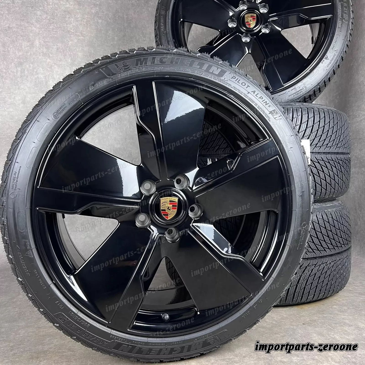 冬用 ポルシェ タイカン 21インチ 純正 Exclusive ホイール 4S GTS ターボ s Turismo　-1901
