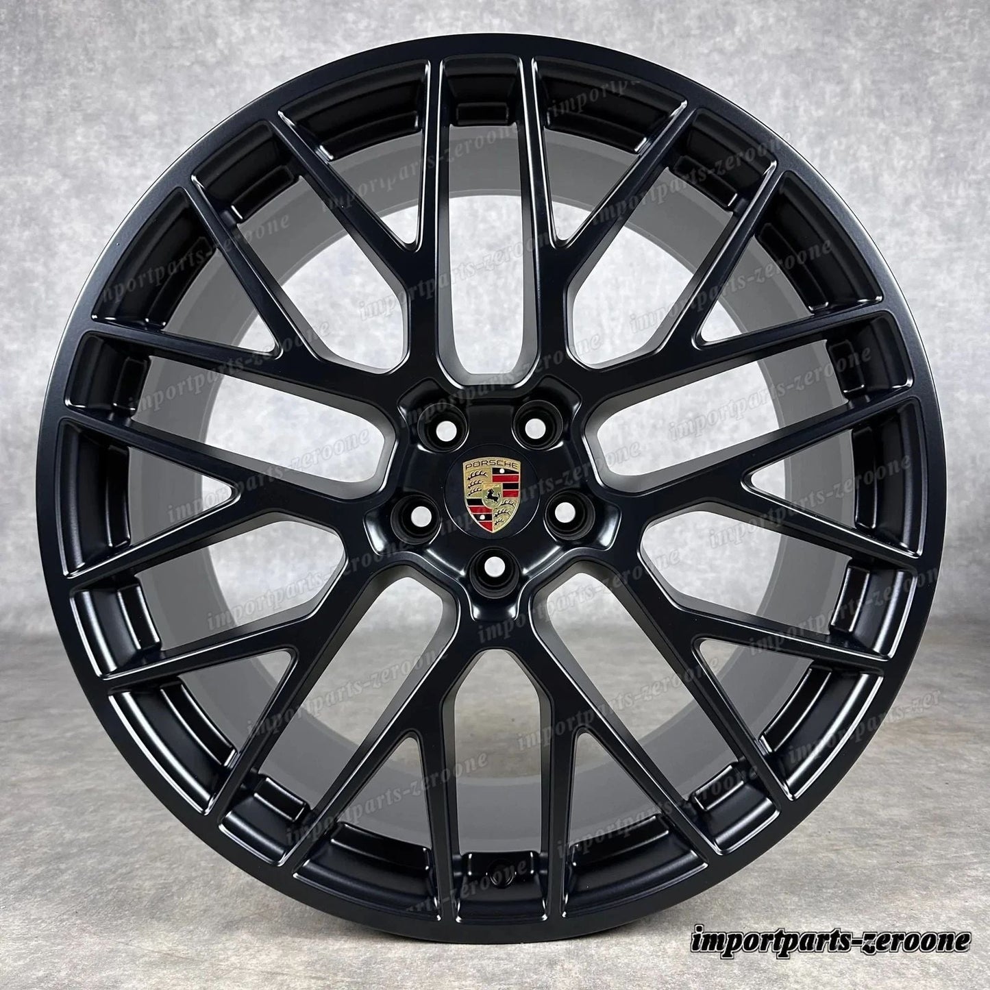 ホイール ポルシェ マカン II 21インチ 純正 RS SPYDER TURBO GTS S TOP Noir 95B　-1923