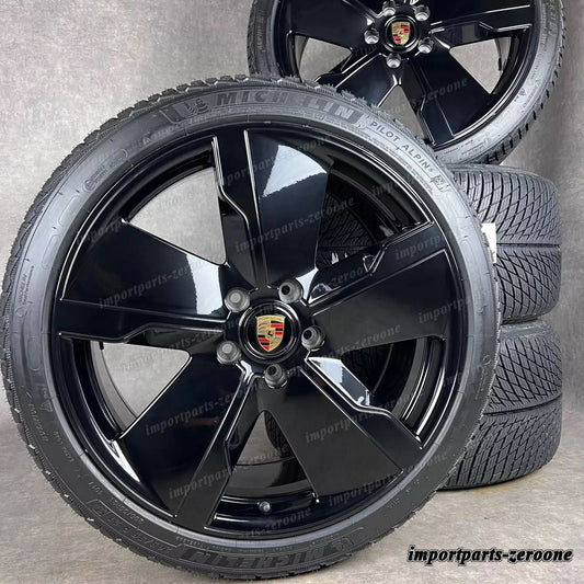 冬用 ポルシェ タイカン 21インチ 純正 Exclusive ホイール 4S GTS ターボ S Turismo　-1949