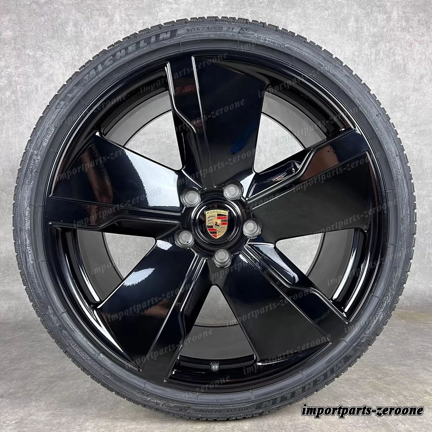 冬用 ポルシェ タイカン 21インチ 純正 Exclusive ホイール 4S GTS ターボ S Turismo　-1949