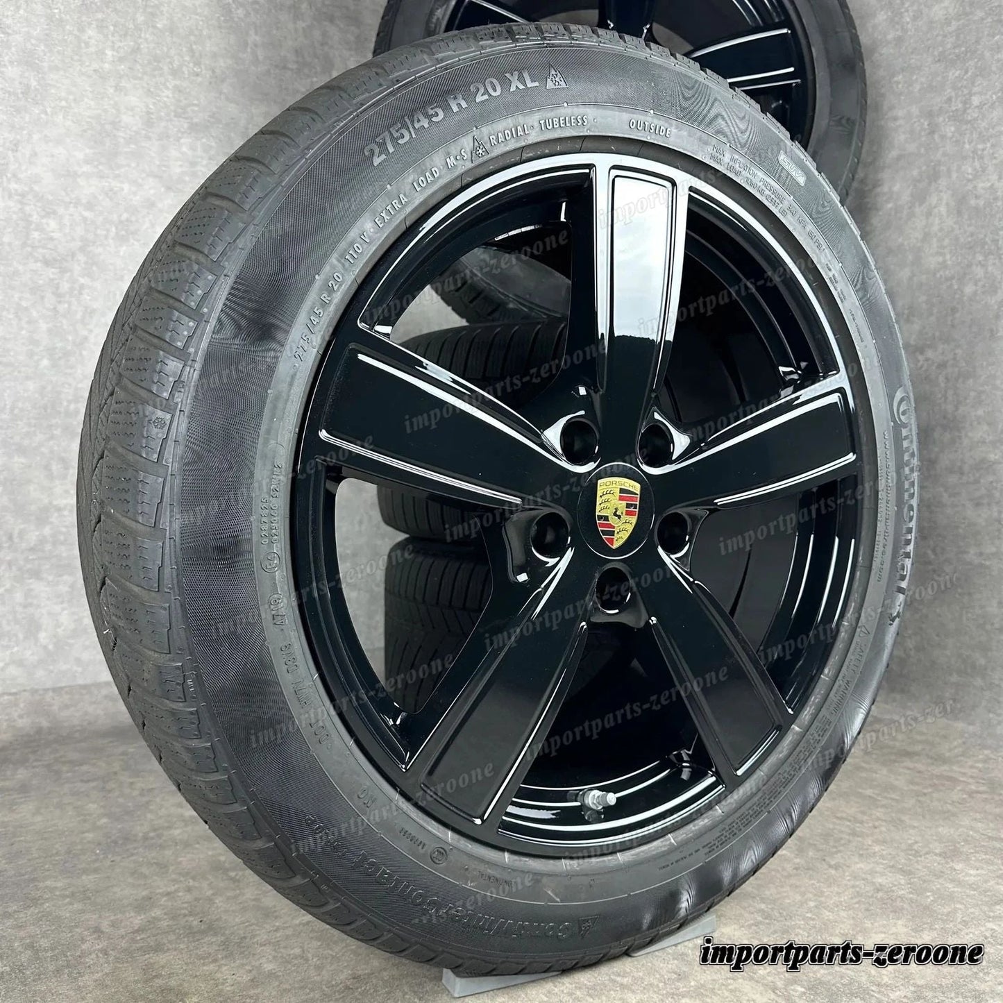 ホイール ウィンターセット ポルシェ カイエン Coup E3 20インチ 純正 Sport Classic 9Y0044630D　-1952