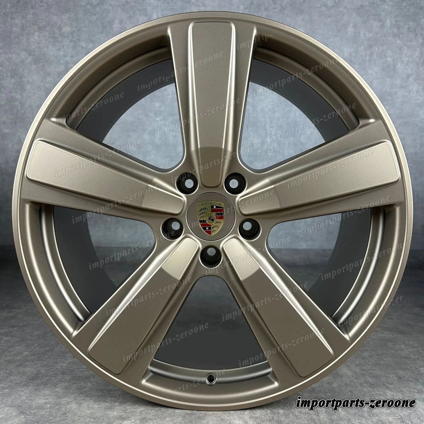 夏用 カイエン Coup E3-2 22インチ 純正 Exclusive Design ホイール 9YB ネオダイム　-1955
