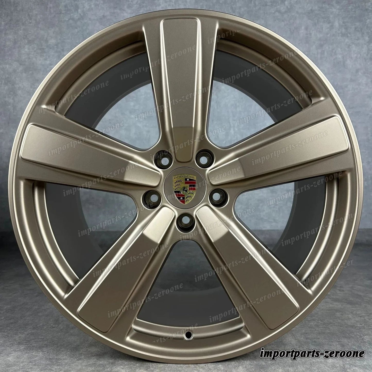 夏用 カイエン Coup E3-2 22インチ 純正 Exclusive Design ホイール 9YB ネオダイム　-1955
