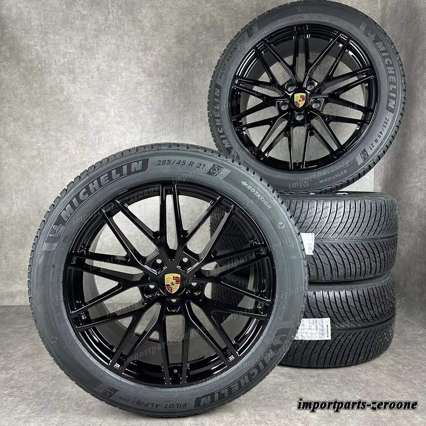 Ruote Invernali ポルシェ カイエン Coup E3-II 21 インチ 純正e Rs Spyder Cerchioni S　-1981