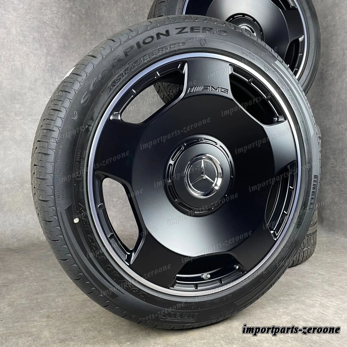 Ruote Estive メルセデスベンツ G63 AMG 22 インチ 純正e Monoblocco A4634014100 W463 Nuovo　-1991