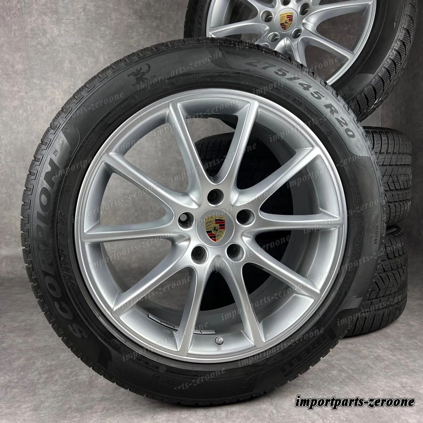 冬用 ポルシェ カイエン Coupe 20インチ E3 純正 Design ホイール S ターボ GTS TOP　-2002