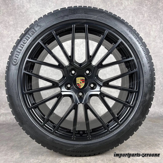 冬用 ポルシェ カイエン E3 21インチ 純正 RS Spyder ホイール ターボ S 9Y0044610S　-2003