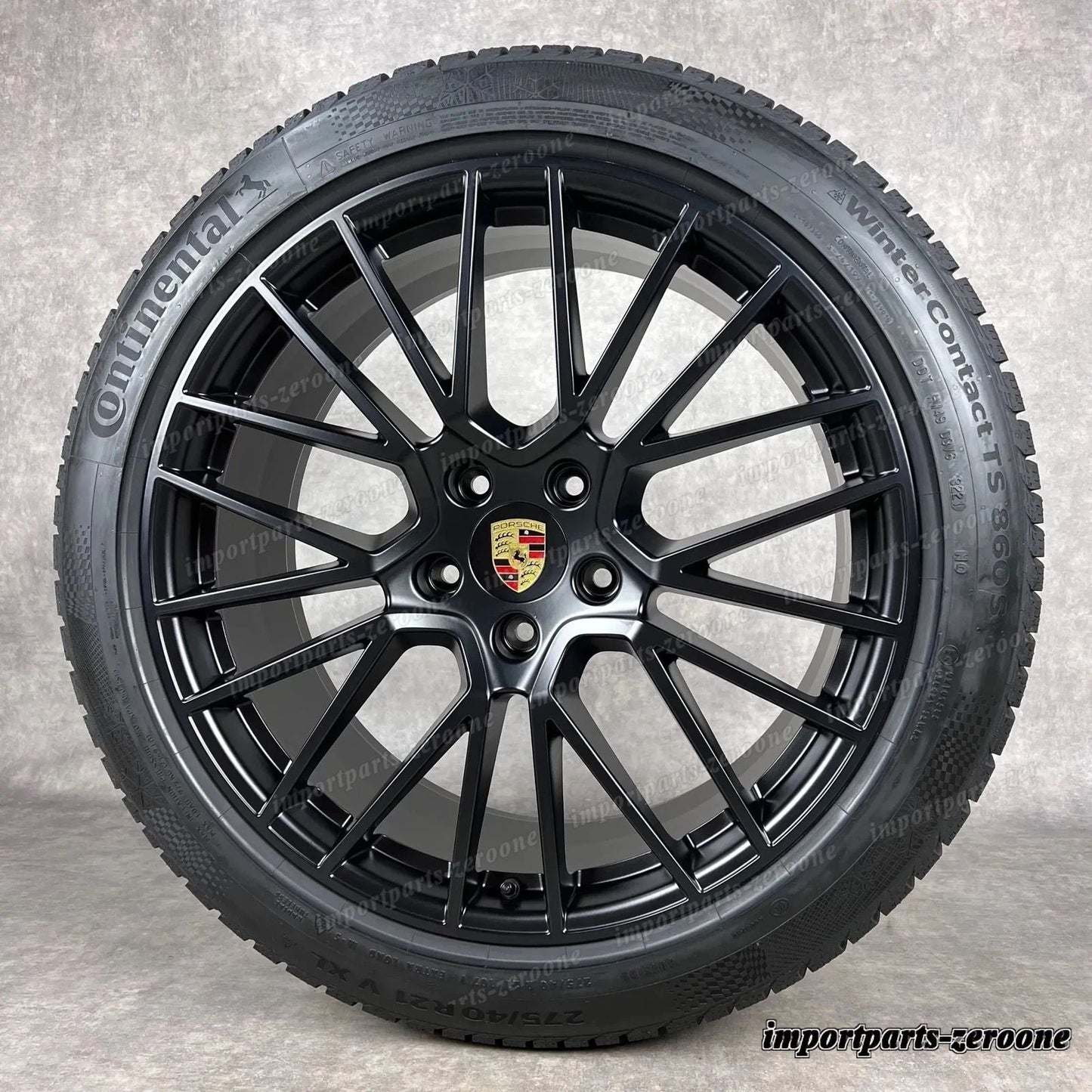 冬用 ポルシェ カイエン E3 21インチ 純正 RS Spyder ホイール ターボ S 9Y0044610S　-2003