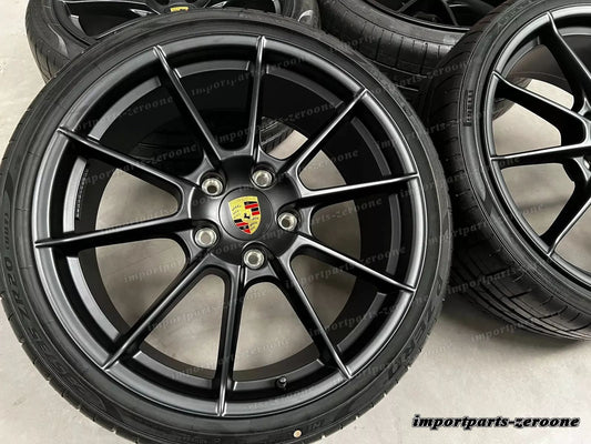 純正 ポルシェ 718 982 ボクスター ケイマン S 20 インチ Spyder GTS 4.0 ホイール ホイール D't　-2020