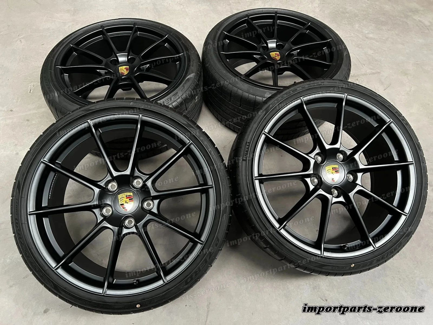 純正 ポルシェ 718 982 ボクスター ケイマン S 20 インチ Spyder GTS 4.0 ホイール ホイール D't　-2020