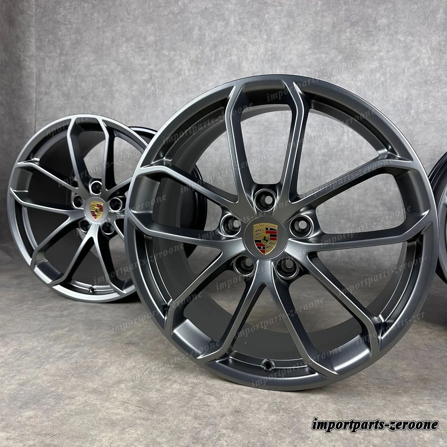 ポルシェ 982/718 ケイマン/ボクスター 20 インチ 純正 GT4 Style Edition ホイール Platine　-2038