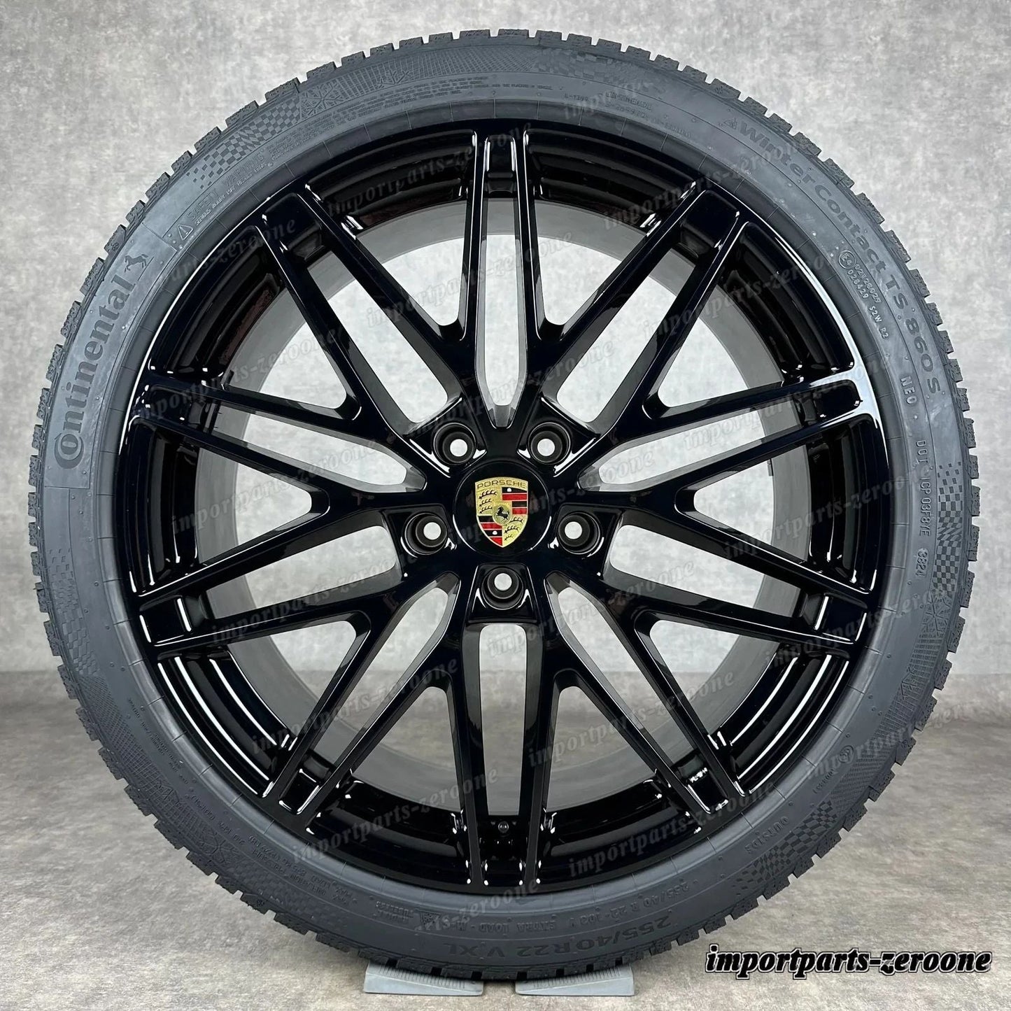 冬用 ポルシェ マカン EV 22インチ 純正 RS Spyder Design ターボ 95C044600H 新品　-2040
