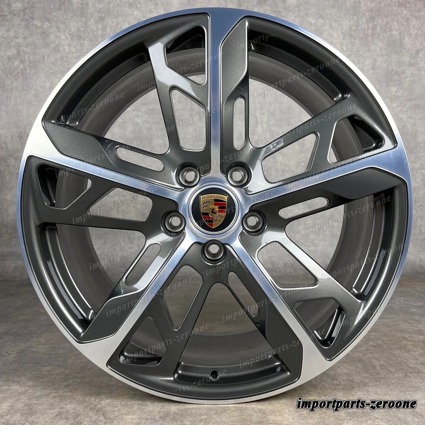 ポルシェ タイカン Cerchioni 21 インチ 純正e Cross Turismo 4S ターボ S GTS 9J1073660L　-2045