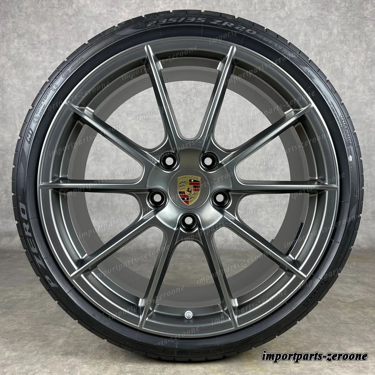 夏用 ポルシェ 718 982 ボクスター ケイマン S 20インチ 純正 Spyder GTS 4.0 ホイール　-2076