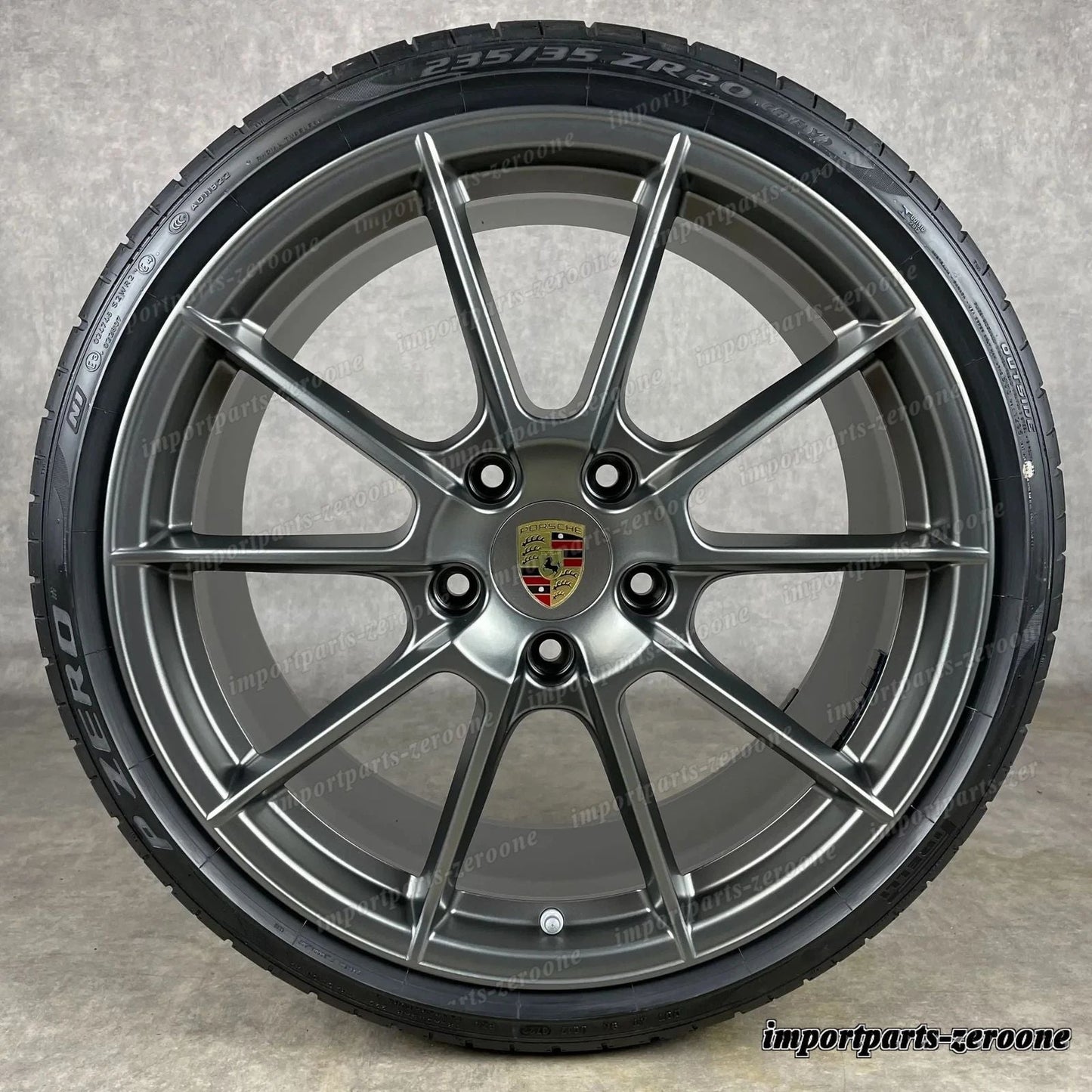 夏用 ポルシェ 718 982 ボクスター ケイマン S 20インチ 純正 Spyder GTS 4.0 ホイール　-2076