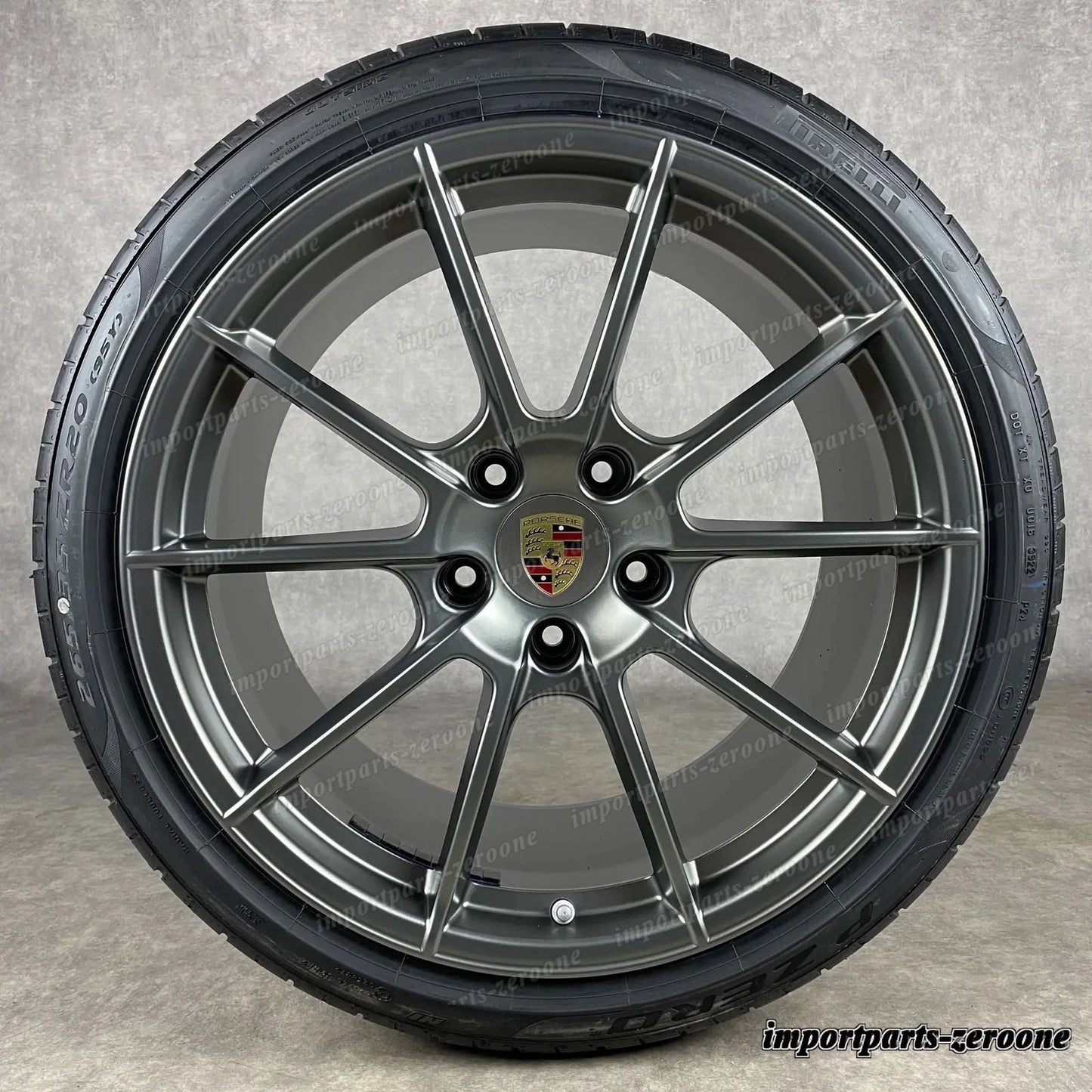 夏用 ポルシェ 718 982 ボクスター ケイマン S 20インチ 純正 Spyder GTS 4.0 ホイール　-2076
