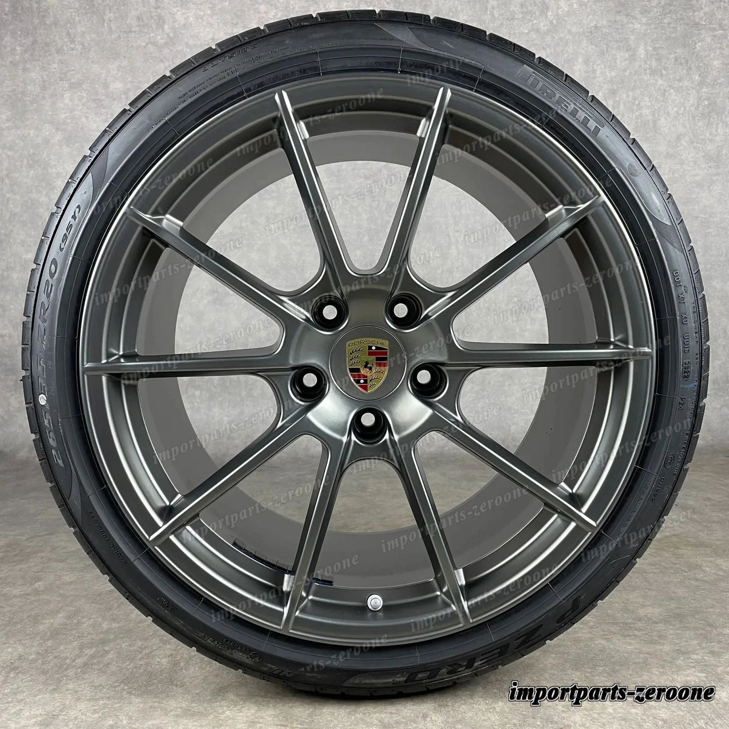 夏用 ポルシェ 718 982 ボクスター ケイマン S 20インチ 純正 Spyder GTS 4.0 ホイール　-2076